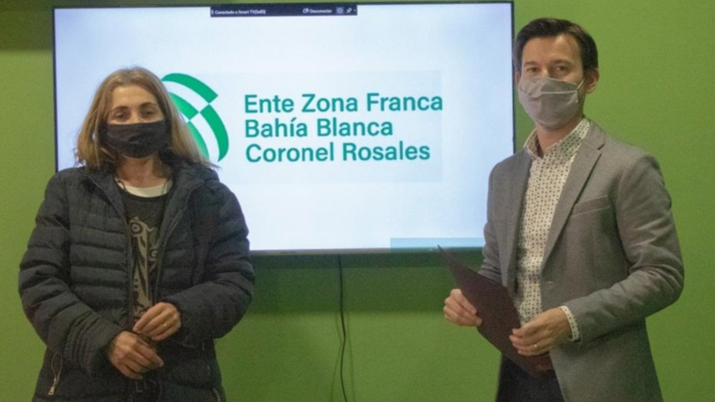 Zonas francas: convenio en Bahía Blanca -Rosales para desarrollar la economía circular