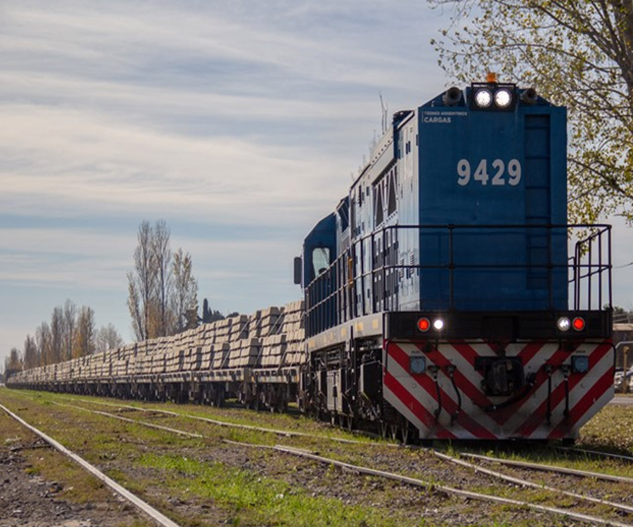 Empresas argentinas fabricarán durmientes sintéticos para la red ferroviaria de cargas