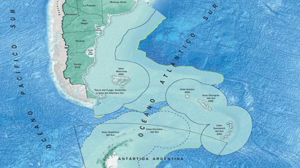 Conflicto diplomático con Chile por la plataforma continental argentina