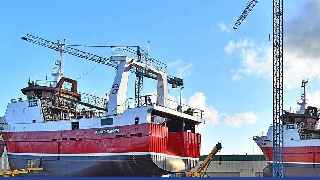 Iberconsa manda a construir otro buque en España para Pesquera Santa Cruz
