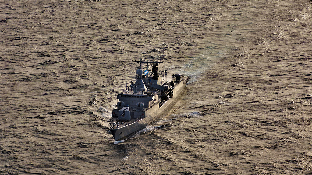 En fotos: el ARA “Sarandí” finalizó una nueva patrulla de control del mar