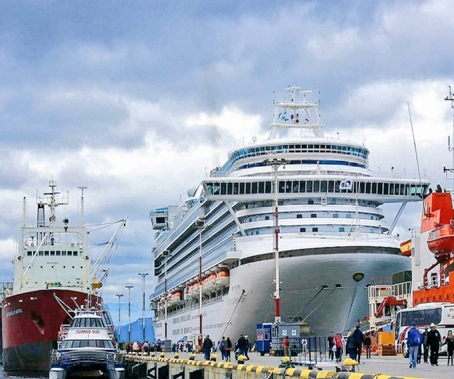 Ushuaia tiene confirmadas 260 recaladas de cruceros para esta temporada