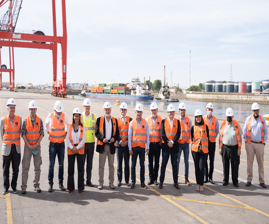 Por primera vez, el Consejo Portuario Argentino se reunió en el puerto de Dock Sud