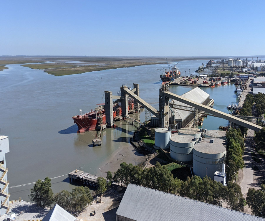 El puerto de Bahía Blanca se encamina a cerrar un excelente año operativo