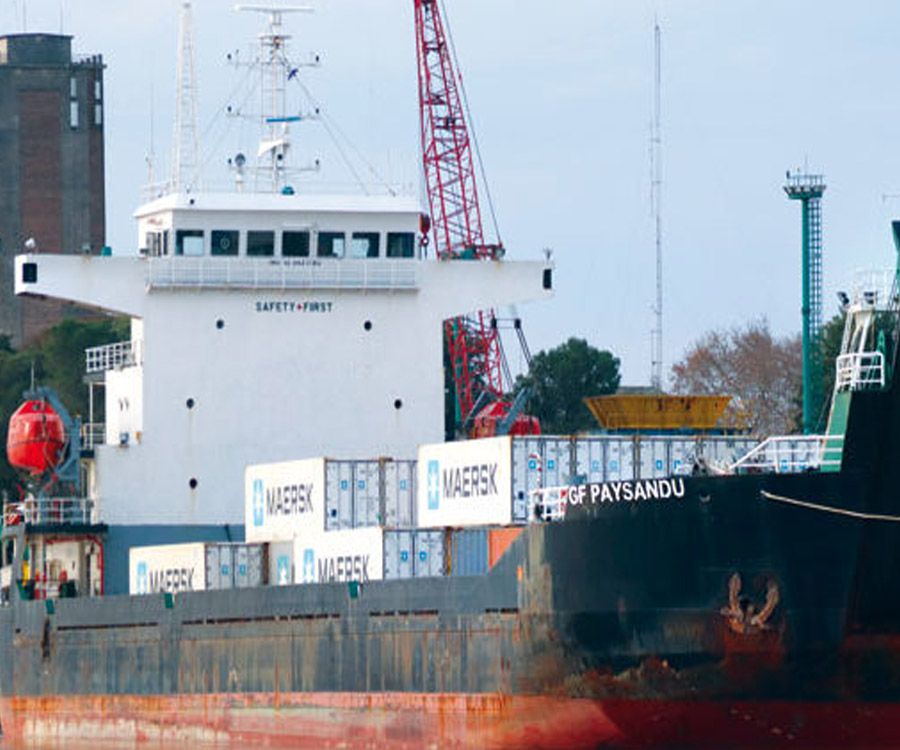 En noviembre un buque portacontenedores inicia escalas en Concepción – Paysandú