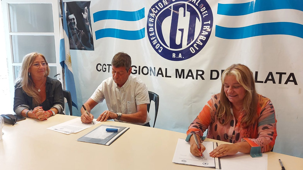 La CGT Mar del Plata se sumó al acuerdo logrado entre la ABIN y gremios del sector