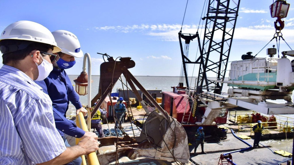 Bahía Blanca cierra un año intenso en materia de obras portuarias