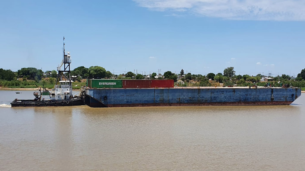 Puertos entrerrianos y La Plata inician acciones conjuntas para exportar cargas en contenedores