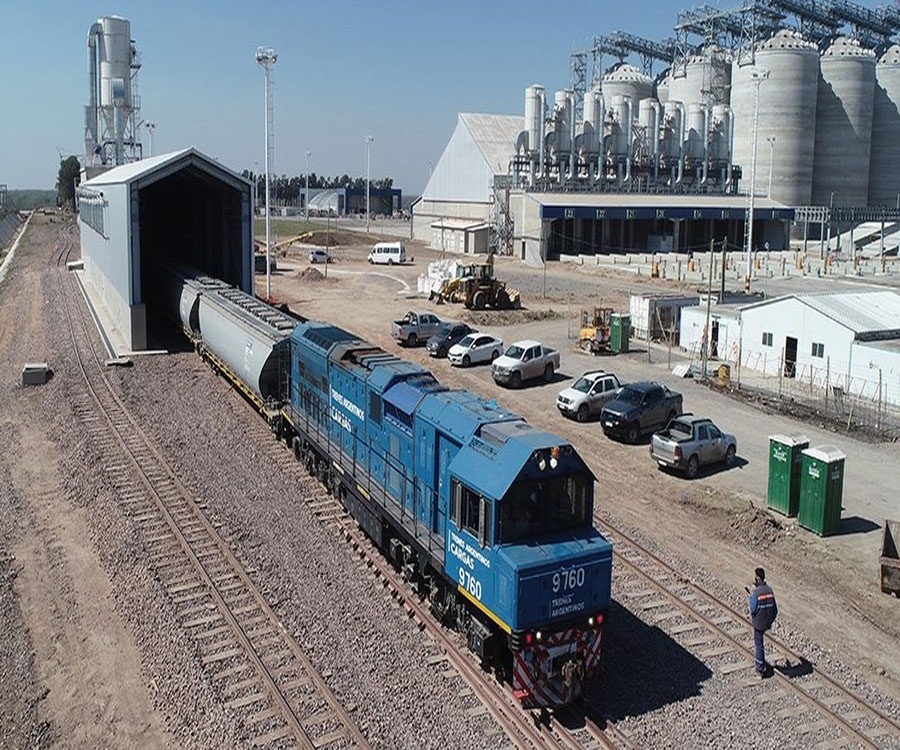 Cinco grandes beneficios de la llegada de los trenes de carga al puerto de Timbúes