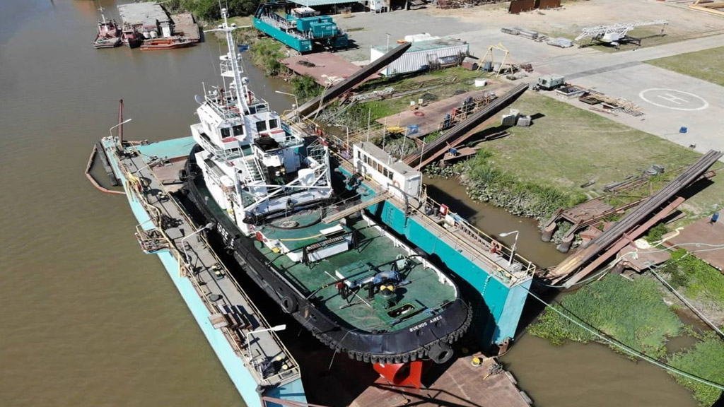 Documento por la industria naval, el canal Magdalena, la marina mercante y el offshore