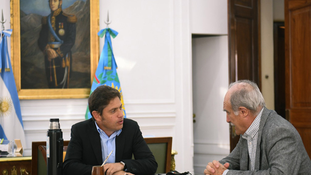 Puerto Quequén: Jorge Alvaro se reunió con el gobernador Axel Kicillof