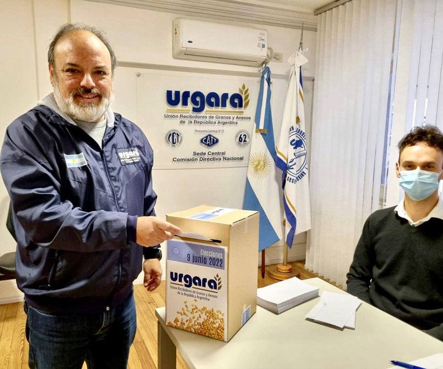 Pablo Palacio logró un abrumador respaldo para seguir al frente de URGARA