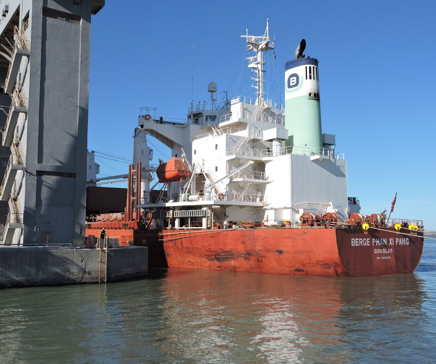 Bahía Blanca: los embarques de cereales crecieron 24 por ciento en el primer semestre