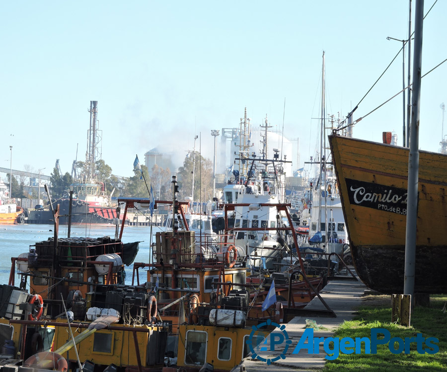 Comienza una obra clave en la dársena de pescadores del Puerto de Bahía Blanca