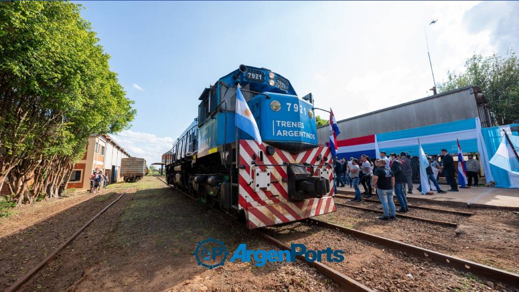 Después de siete años Trenes Argentinos Cargas retomó el cruce internacional a Paraguay