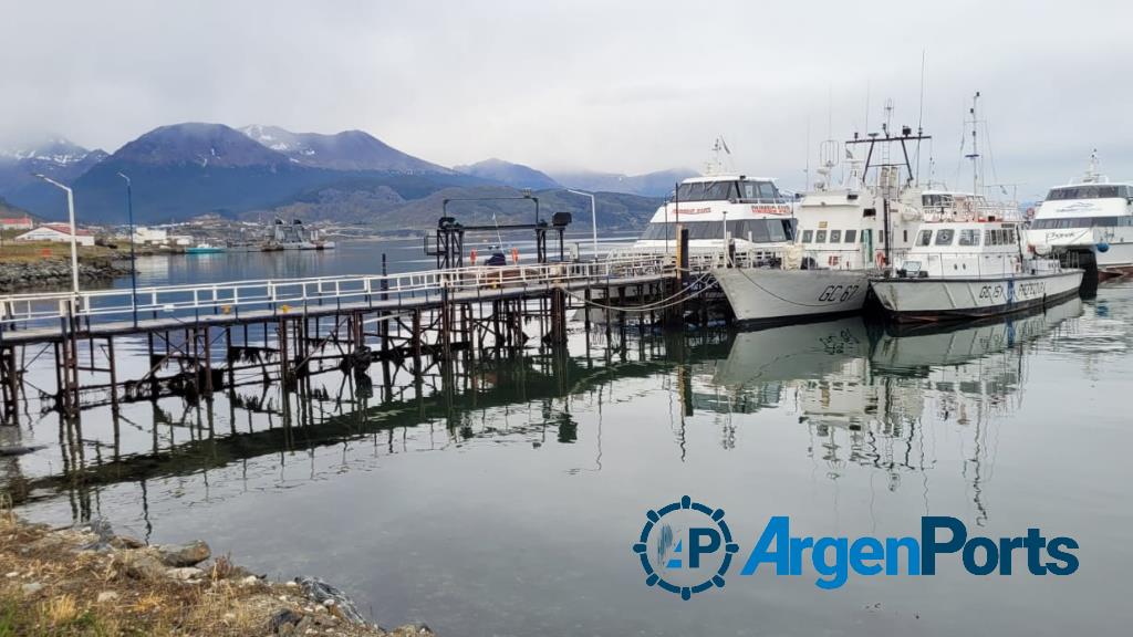 Ushuaia: avanza el proyecto de ampliación y reconstrucción de los muelles de catamaranes