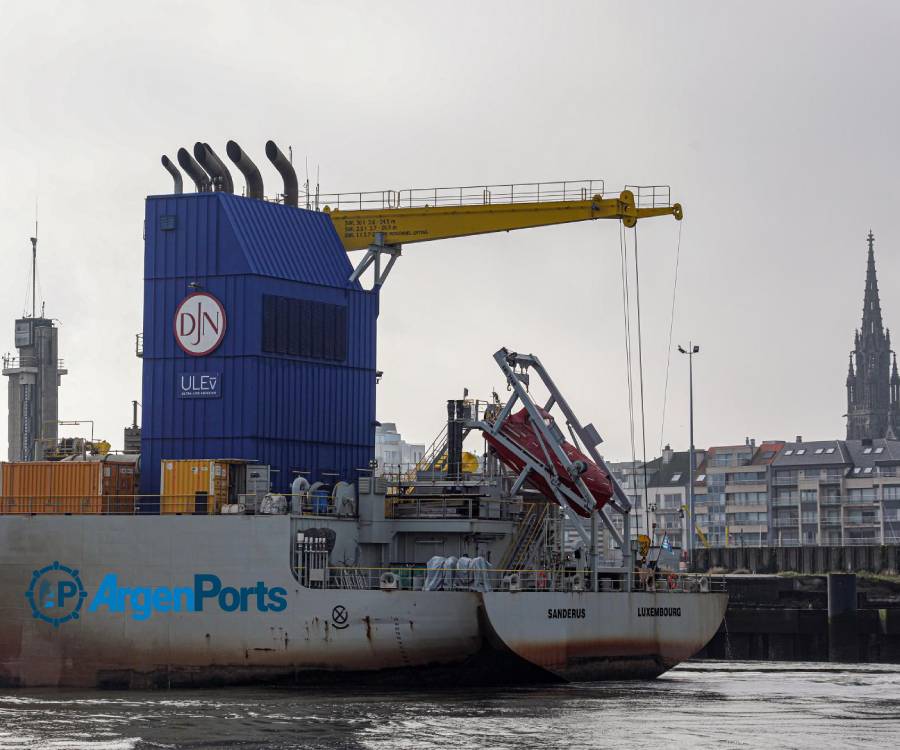 Jan de Nul consolida obras con sus buques de emisiones ultrabajas
