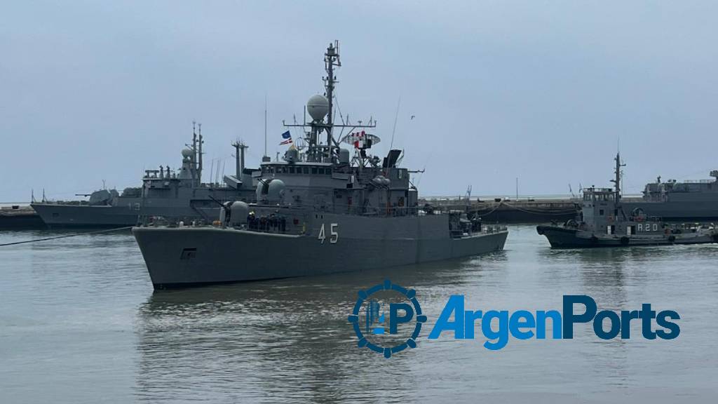 Zarpó una corbeta para fortalecer la vigilancia y control del Mar Argentino