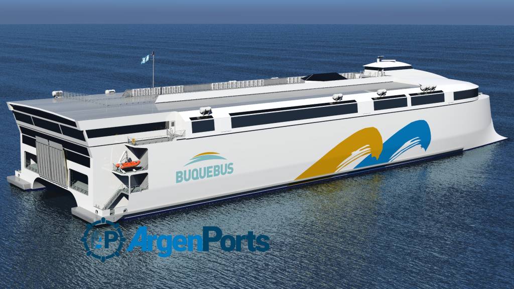 Así es el ferry 100% eléctrico más grande de mundo, que en 2025 operará Buquebús