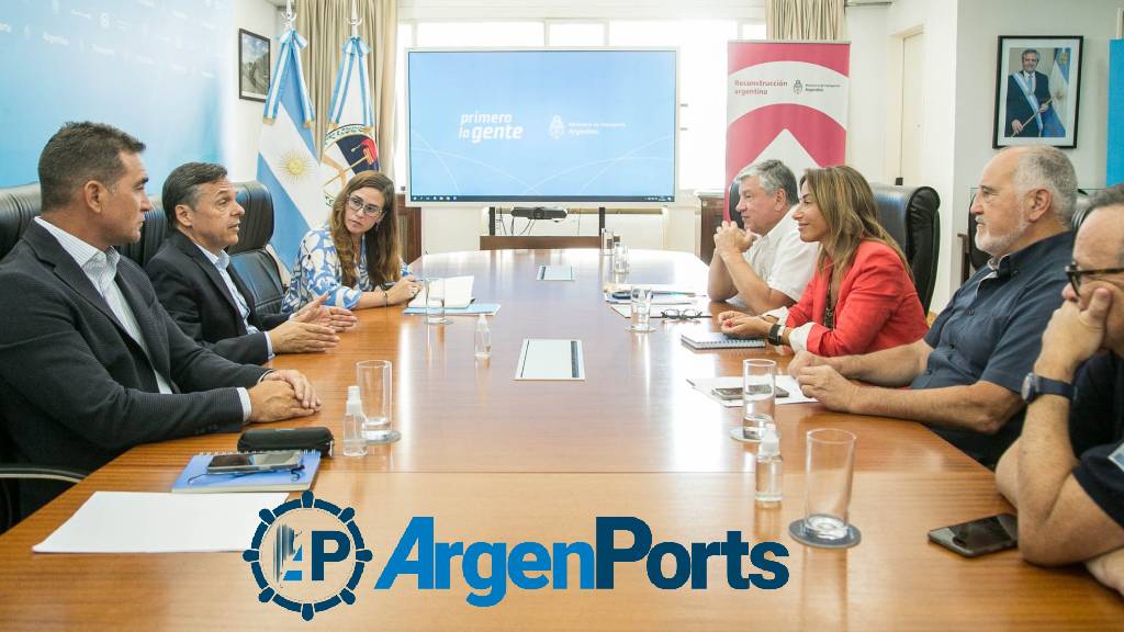 Giuliano se reunió con los titulares de los puertos de Dock Sud, La Plata y Astillero Río Santiago