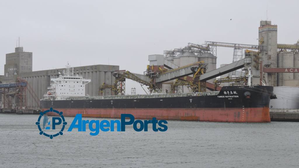 Puertos públicos bonaerenses en crecimiento: la carga a granel aumentó 9,1 por ciento