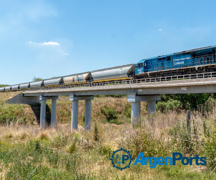 Bimestre récord para las toneladas transportadas por Trenes Argentinos Cargas