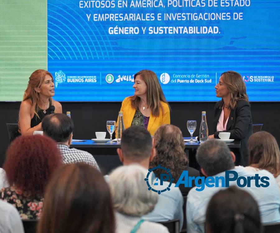 Puerto Dock Sud organizó su 1er Foro de Género y  Sustentabilidad