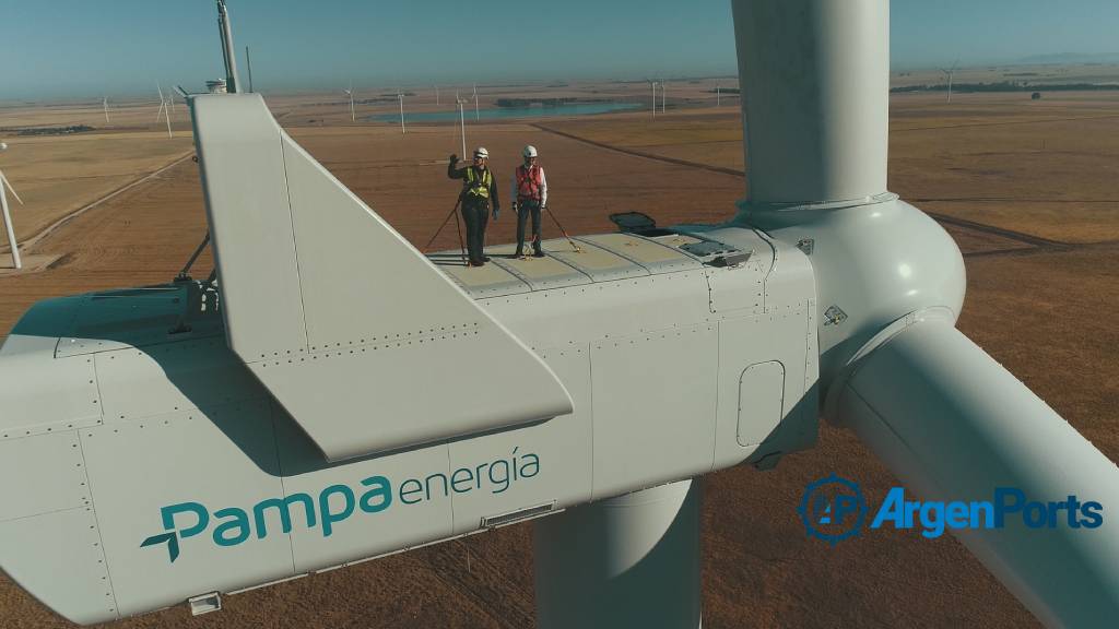 Pampa Energía completó la habilitación comercial de su quinto parque eólico