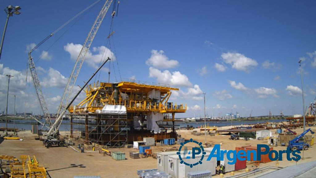 Comenzó en el Mar Austral la construcción del proyecto gasífero offshore Fénix