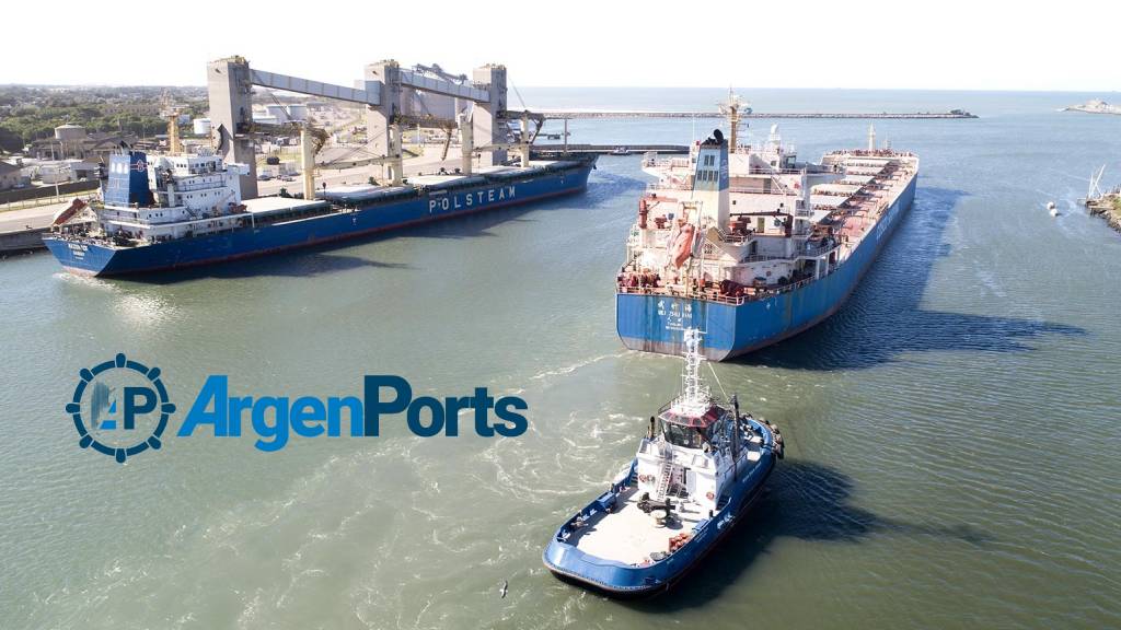 Un 36% cayeron las toneladas movidas por puerto Quequén en el primer semestre de 2023