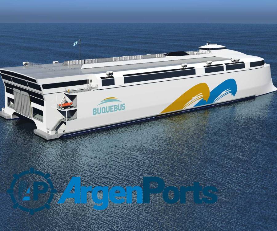 Buquebus confirmó que su buque eléctrico operará entre Buenos Aires y Colonia en 2025