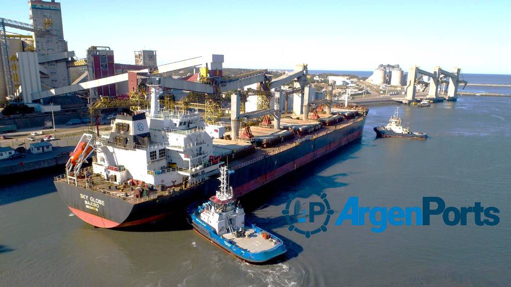 Puerto Quequén ya exportó más de 5,1 millones de toneladas de granos en 2023