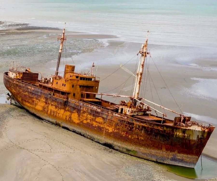 Tres naufragios históricos que se pueden visitar en la costa argentina