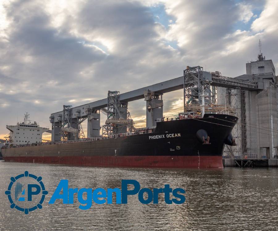 Aumentó la exportación de granos por el puerto de Bahía Blanca