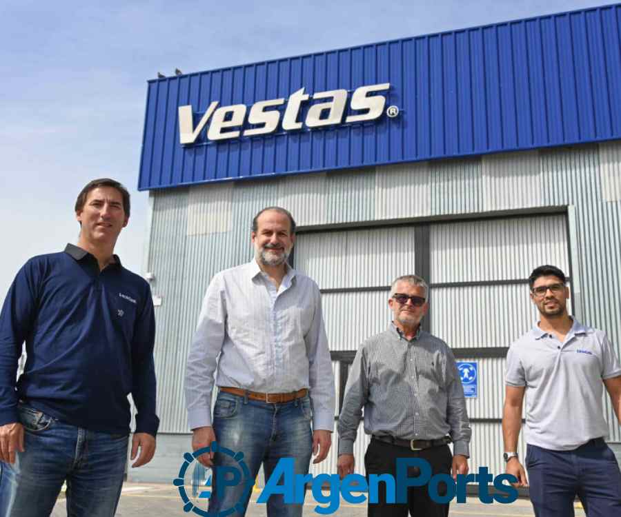 Acuerdo municipio de Bahía Blanca – Vestas y plan rector para inversiones portuarias