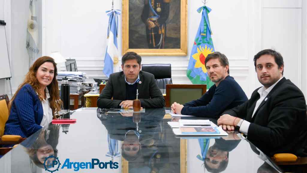 Puerto Quequén: Jimena López se reunió con el gobernador Axel Kicillof