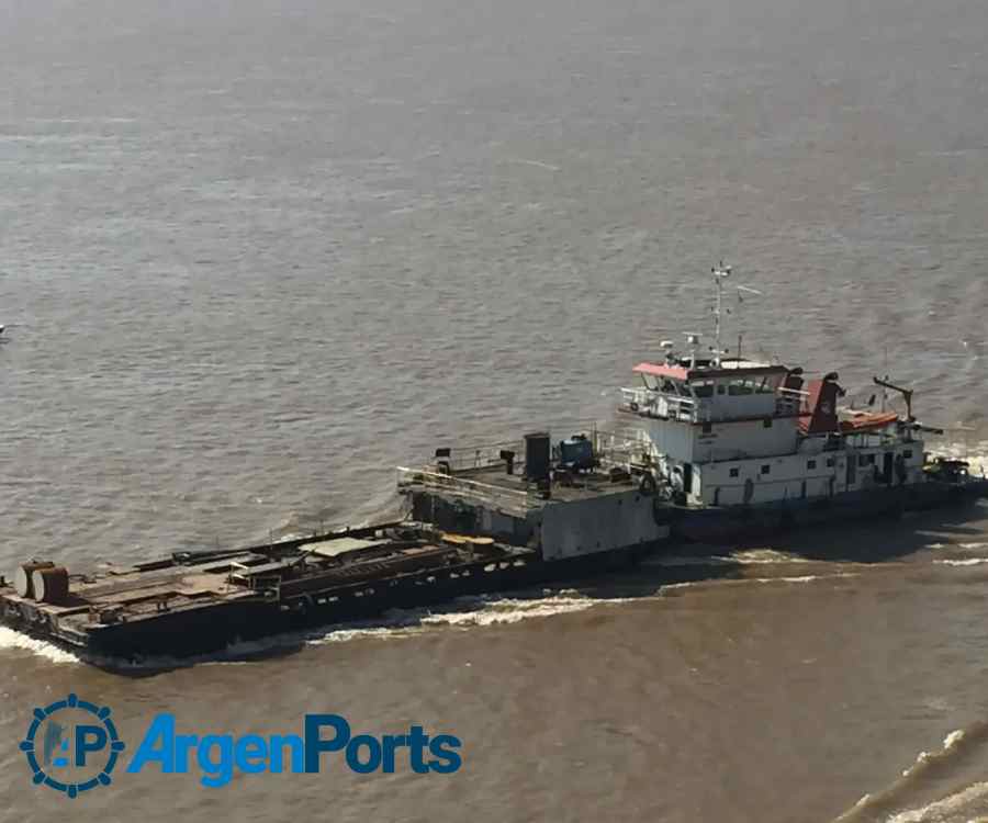 Hace escala en Zárate una carga de madera y celulosa despachada por Puerto Posadas