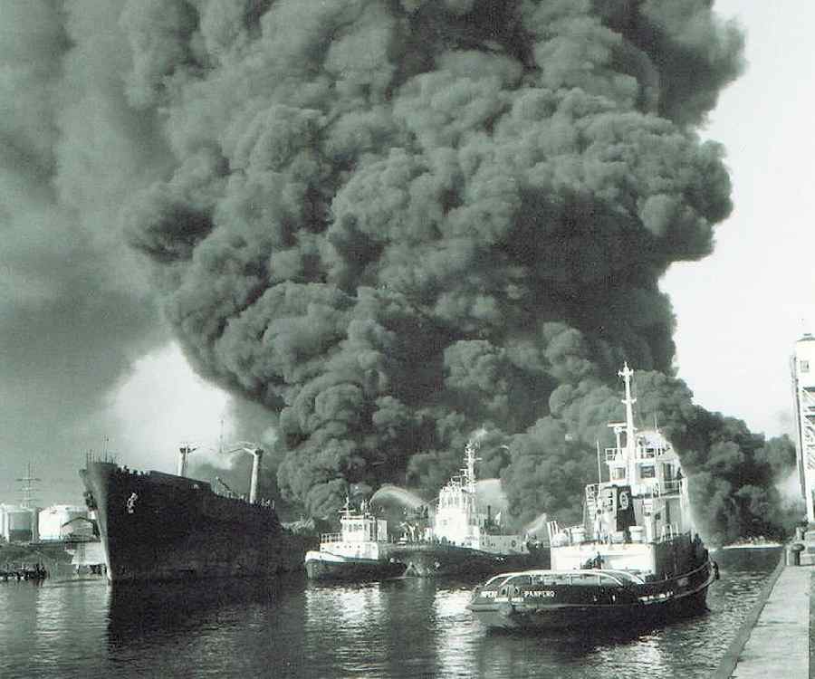 Dock Sud: a 40 años de la explosión en un buque y el polo petroquímico a punto de estallar