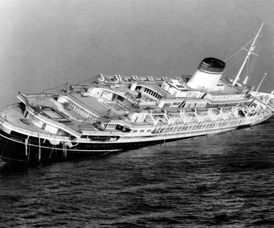 El final del Andrea Doria y los secretos del trágico naufragio de un crucero de lujo