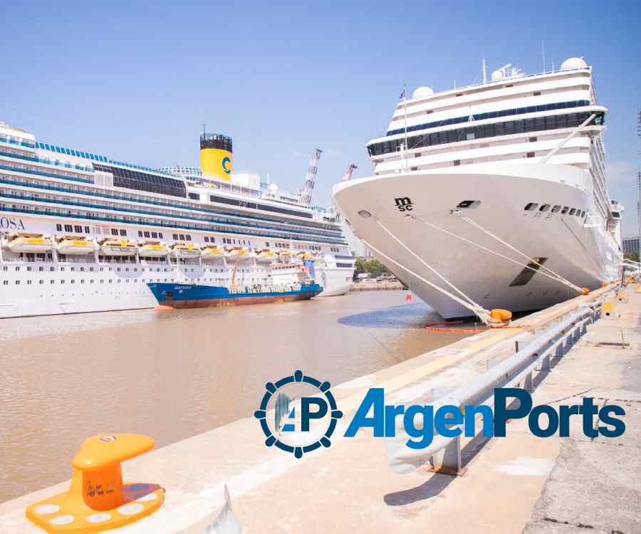 Anunciaron una bonificación de 23,5% en las tasas portuarias para las empresas de cruceros