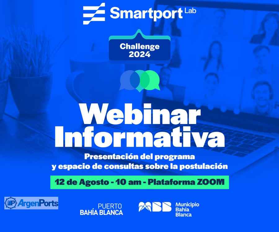 Puerto de Bahía Blanca: primera reunión informativa del Smartport Lab Challenge 2024