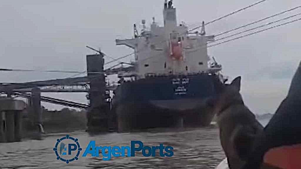 Puerto San Lorenzo: acusan a una empresa de derramar azufre en aguas del río Paraná