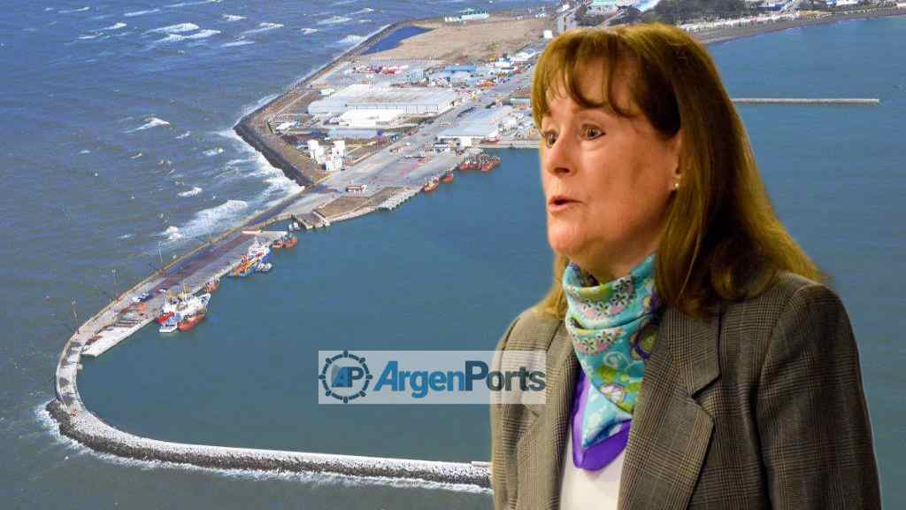 Digna Hernando destacó las bondades de puerto Comodoro Rivadavia