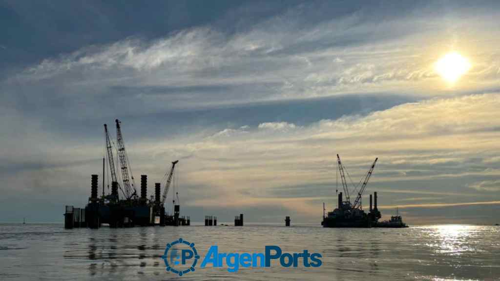 En video y fotos: así avanza la terminal petrolera de Oiltanking en Puerto Rosales