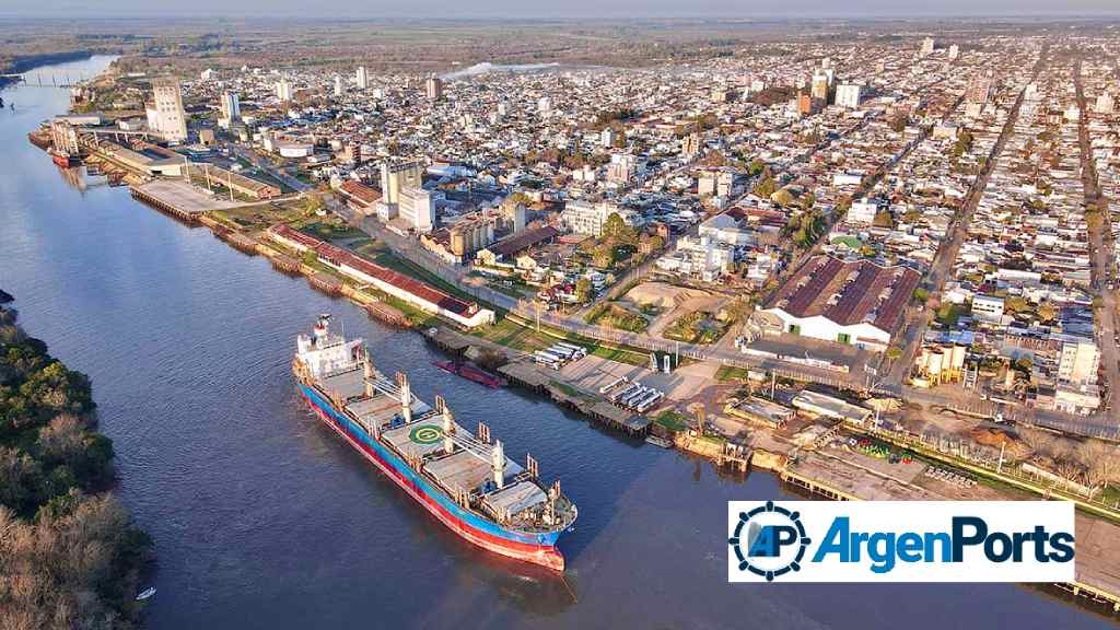 Sostenido ritmo exportador en el puerto de Concepción del Uruguay