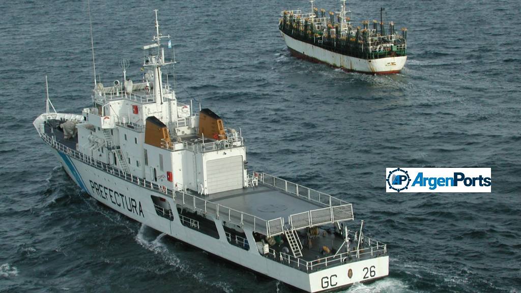 Prefectura monitorea el mar ante el inminente arribo de la flota pesquera de aguas distantes