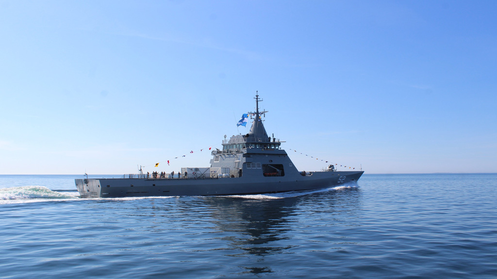 El miércoles será la recepción oficial en Mar del Plata del patrullero oceánico ARA Piedrabuena