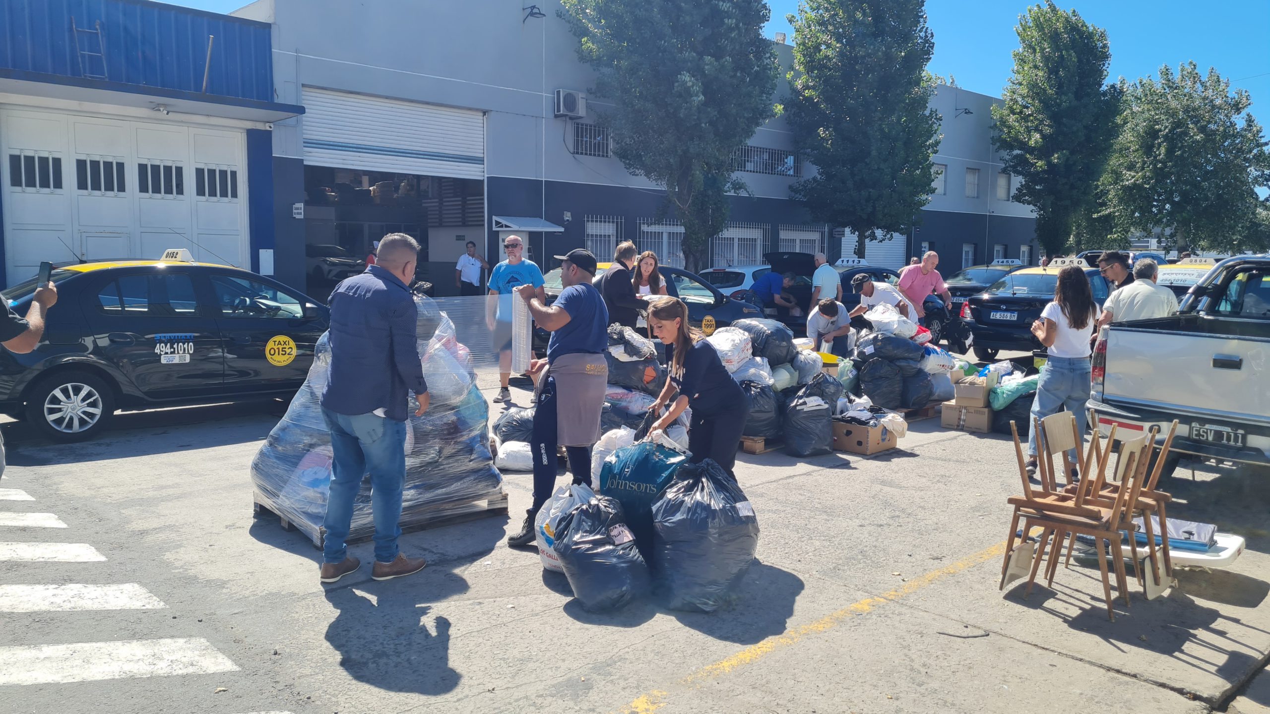 Donaciones desde el Puerto de Mar del Plata